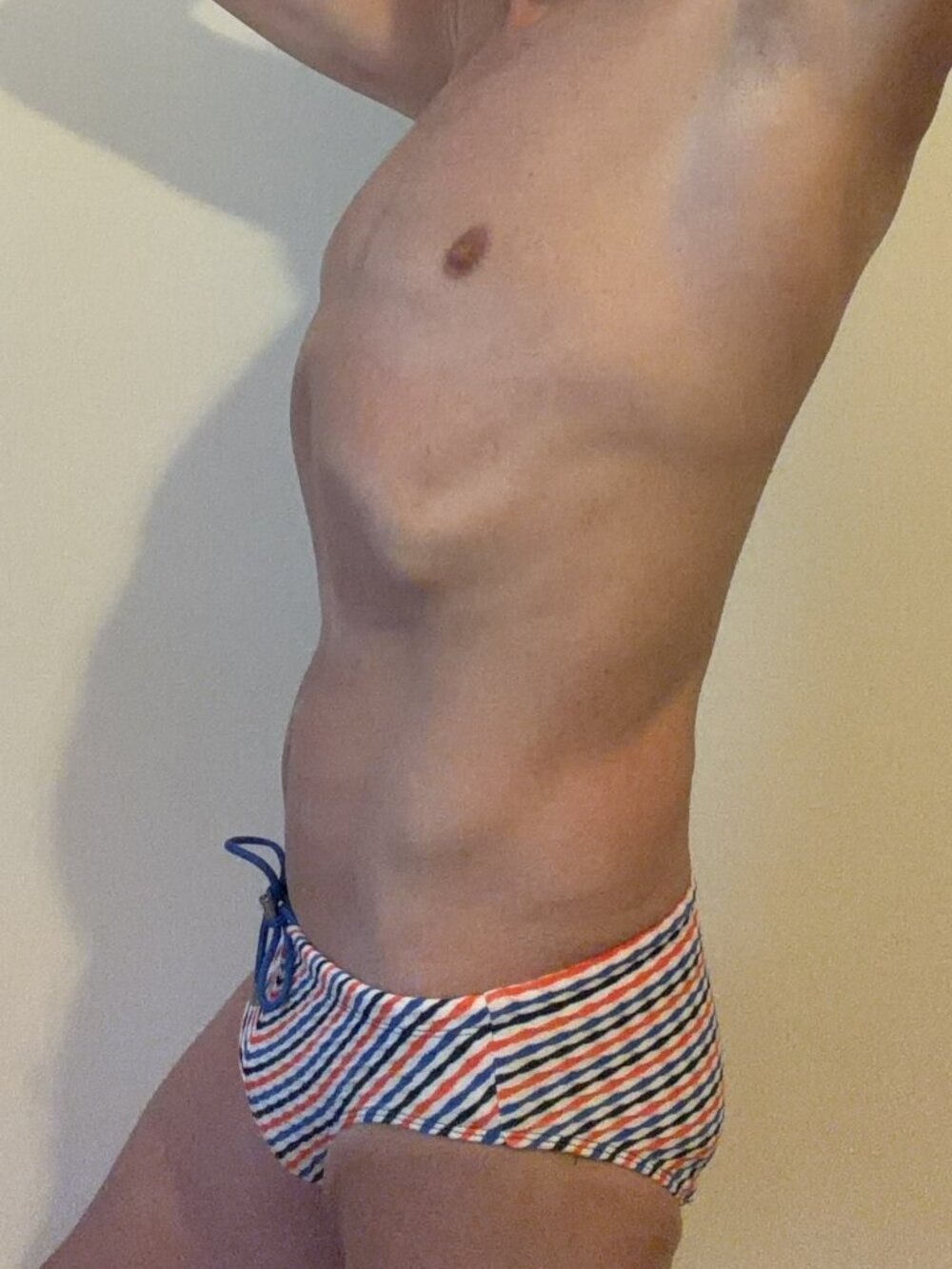 Mens Mr Turk swim brief size small